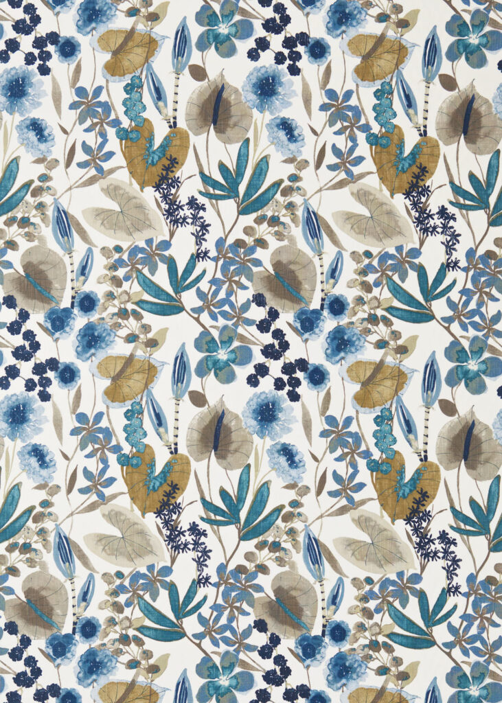 Indigo / Mustard / Stone