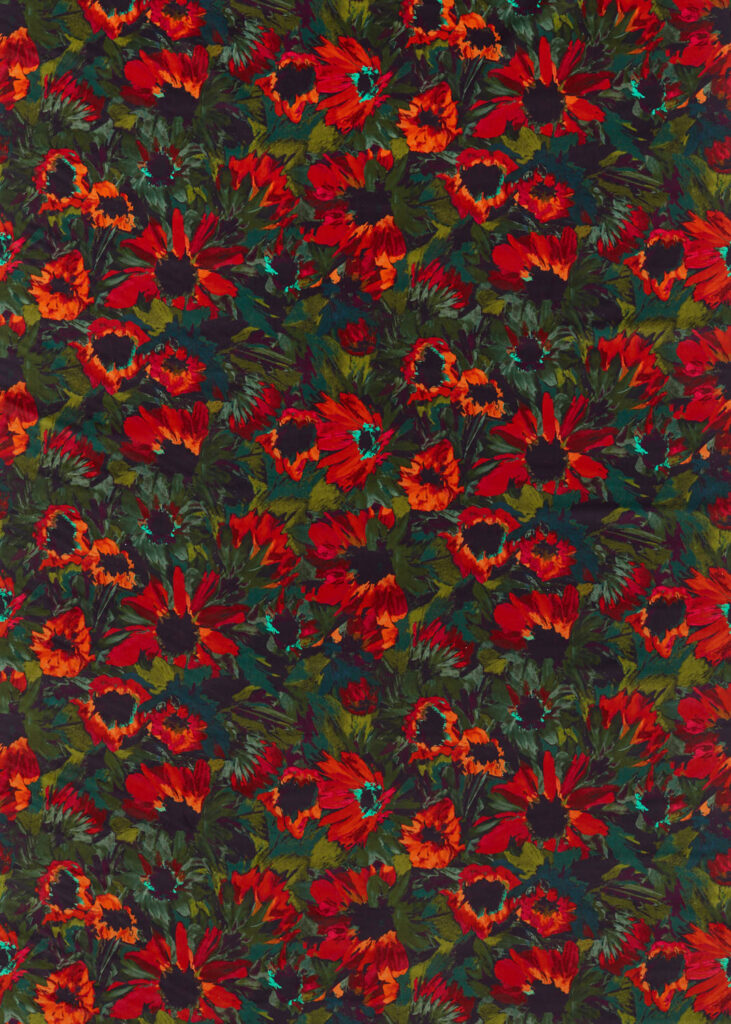 Vermillion/Harissa/Fig Leaf 