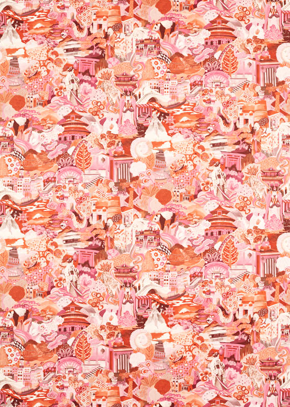 Paprika/Fuschia/Fig Blossom