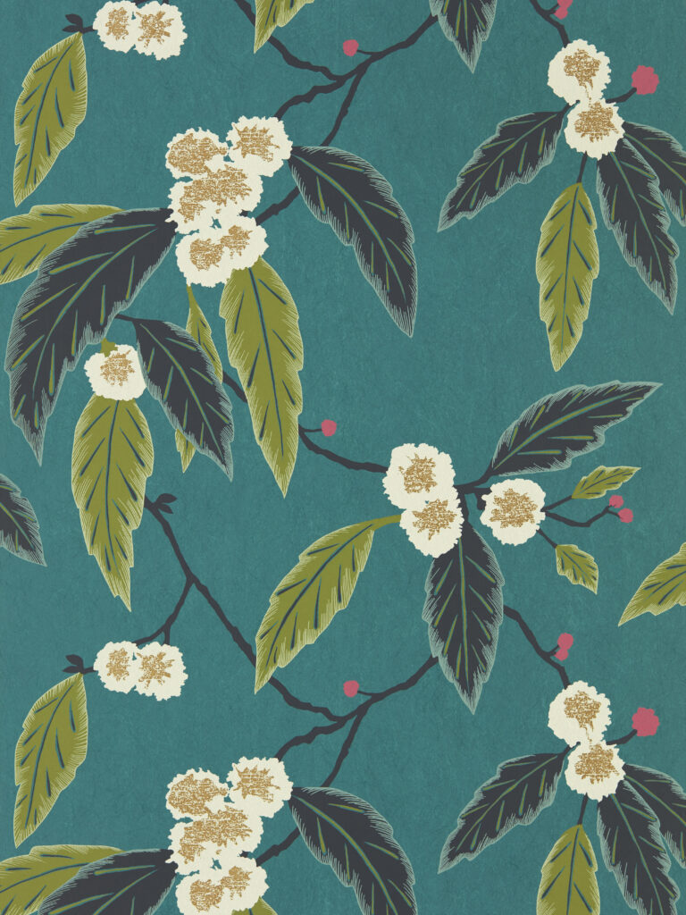 Peacock / Azalea / Midnight