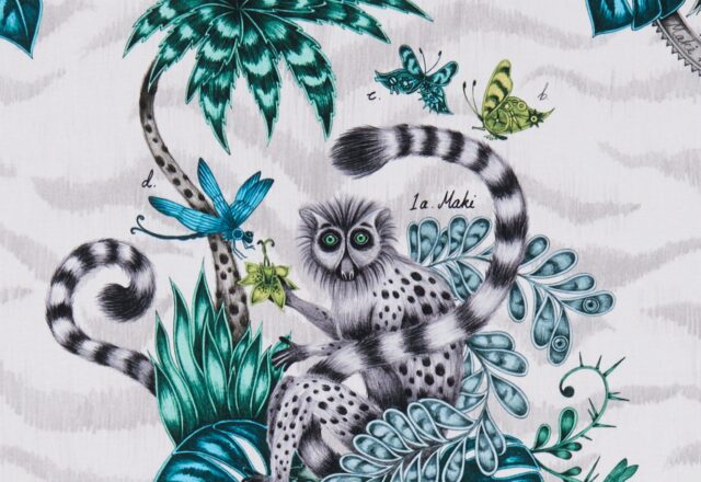 Lemur | Clarke & Clarke x Emma Shipley