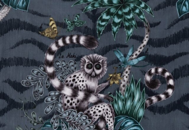 Lemur Velvet | Clarke & Clarke x Emma Shipley