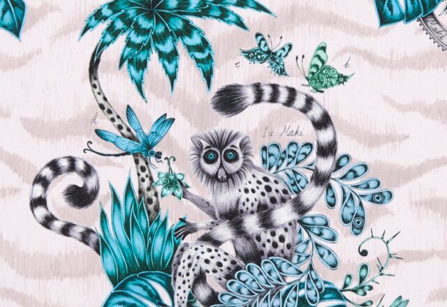 Lemur | Clarke & Clarke x Emma Shipley