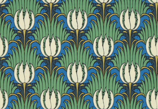 Tulip & Bird | Bedford Park Wallpapers