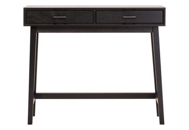 Heritage Two Drawer Wood Console Table